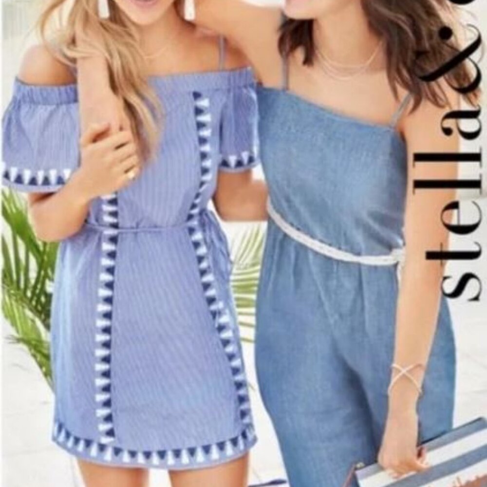 Stella & Dot Kali Tunic Dress / Cover Up